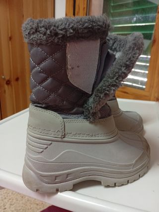 Botas de nieve para niño talla 27