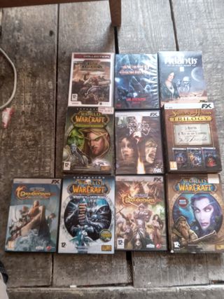 Lote Juegos PC DVD
