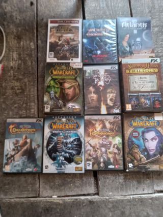 Lote Juegos PC DVD