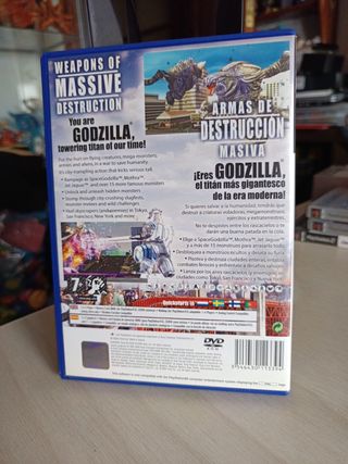 Godzilla Save the Earth PS2 Completo