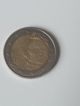 Moneda 2 Euros Francia 2018 Simone Veil