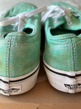 Zapatillas Vans Authentic Verde/Turquesa