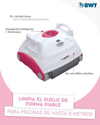 ✨ - BWT Robot de Piscina D100 Plus | Limpieza ópti