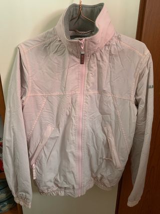 Cazadora Slam T.166 Gris/Rosa