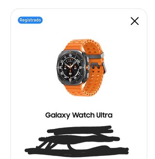 Reloj Samsung Galaxy Watch Ultra Naranja