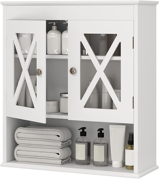 Mobile Bagno Sospeso 54 x 20 x 60 cm, Armadietto d