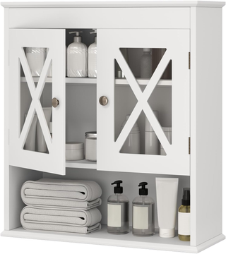 Mobile Bagno Sospeso 54 x 20 x 60 cm, Armadietto d