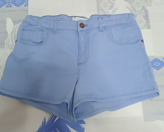 Shorts Zara niña azul