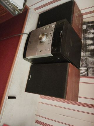 Cadena Sony Hi-Fi buen precio comprada por 120€