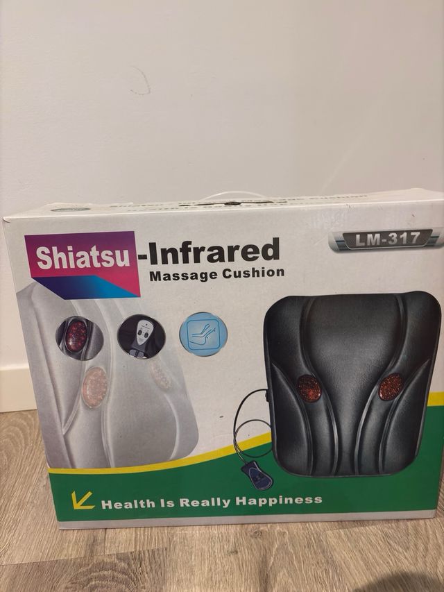 Shiatsu infrared massage cushion