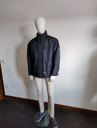 Cazadora casual hombre azul.
