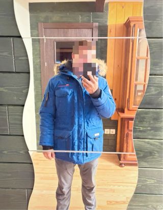 Parka Geographical Norway Azul