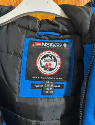 Parka Geographical Norway Azul