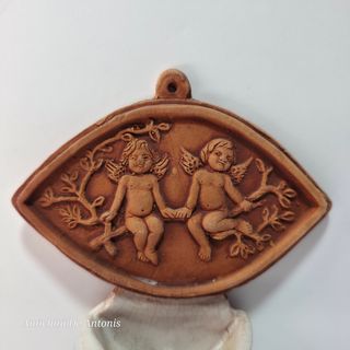 Acquasantiera Terracotta e Ceramica Archè Sicilia