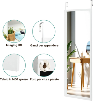 Specchio da Parete Lungo, Specchio sulla Porta o s