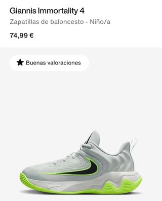 Nike Giannis Immortality 4 Zapatillas Baloncesto