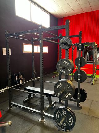 rack de fuerza para gimnasio