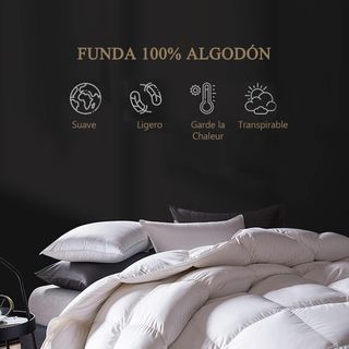 ✨ - DWR Edredón Nórdico Cama 80-135x200cm, Relleno