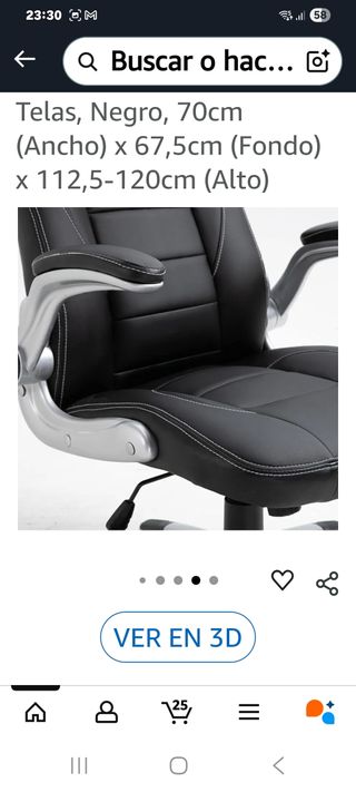 Silla Gaming Negra