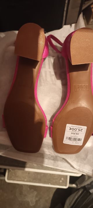 Sandalias Xti rosa