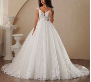 SPEDIZIONE GRATUITA! NUOVO ABITO DA SPOSA - TAGLIE