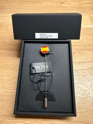 Pin corbata HUGO BOSS - Bandera España