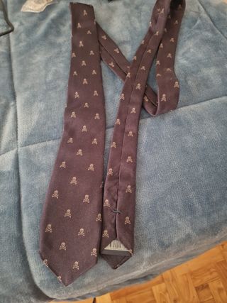 Corbata Scalpers niño calaveras azul narino