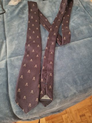Corbata Scalpers niño calaveras azul narino