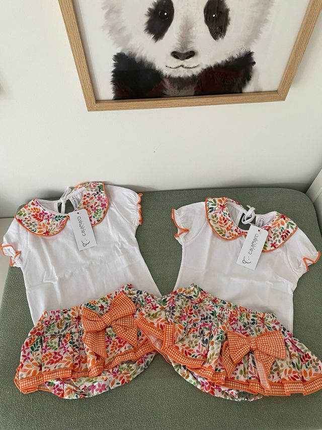 Conjunto gemelas T12 y T18 nuevo