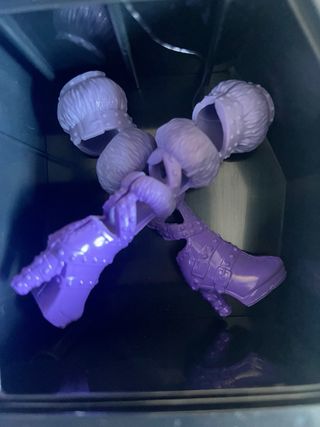 Muñeca Monster High Ataúd Morado