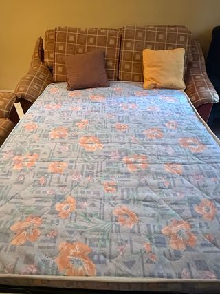 Sofá Cama 2 Plazas. Disponibles 2 unidades