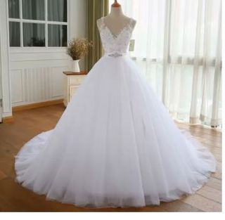 SPEDIZIONE GRATUITA! NUOVO ABITO DA SPOSA - TAGLIE