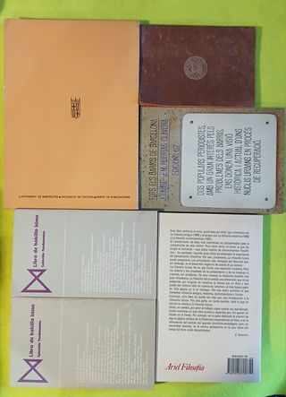 Libros varios, precio el de la descripcion