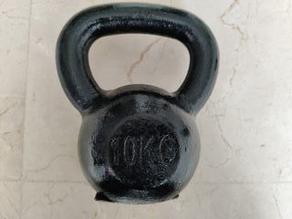 Kettlebell 10 kg Nero