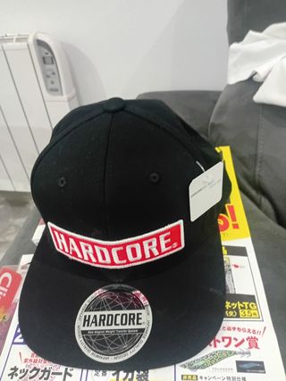 Gorra HARDCORE Negra limitada 
