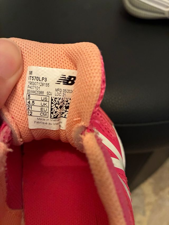 New Balance bambina tg 21