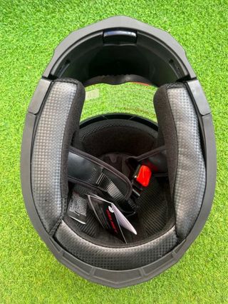 Casco Moto Modular BLD Negro Dorado