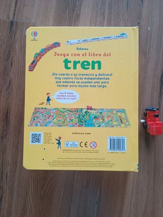 Juega con el libro del tren