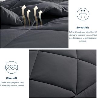 ✨ - WAVVE Edredón Relleno Nórdico para Cama 80, Ed