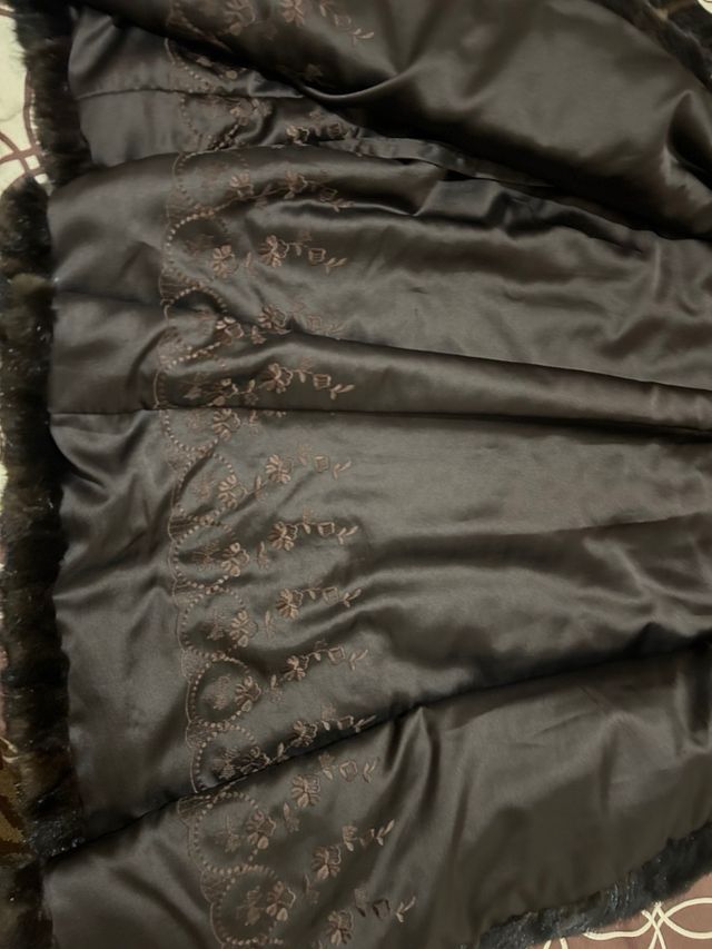 Abrigo de piel de alta calidad