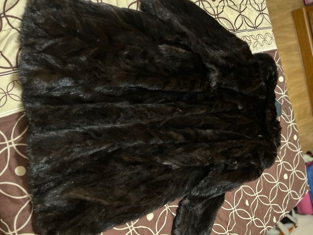 Abrigo de piel de alta calidad