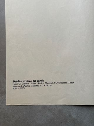 Cartel Guerra Civil
periódico postguerra