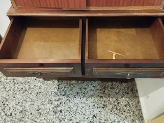 Mueble auxiliar madera vintage
