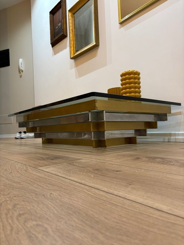 tavolino Willy Rizzo vintage mesa mid century