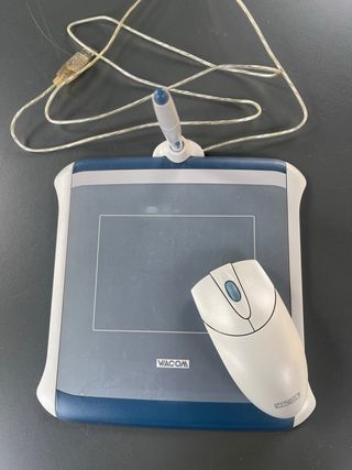 Tavoletta Grafica Wacom con Penna e Mouse