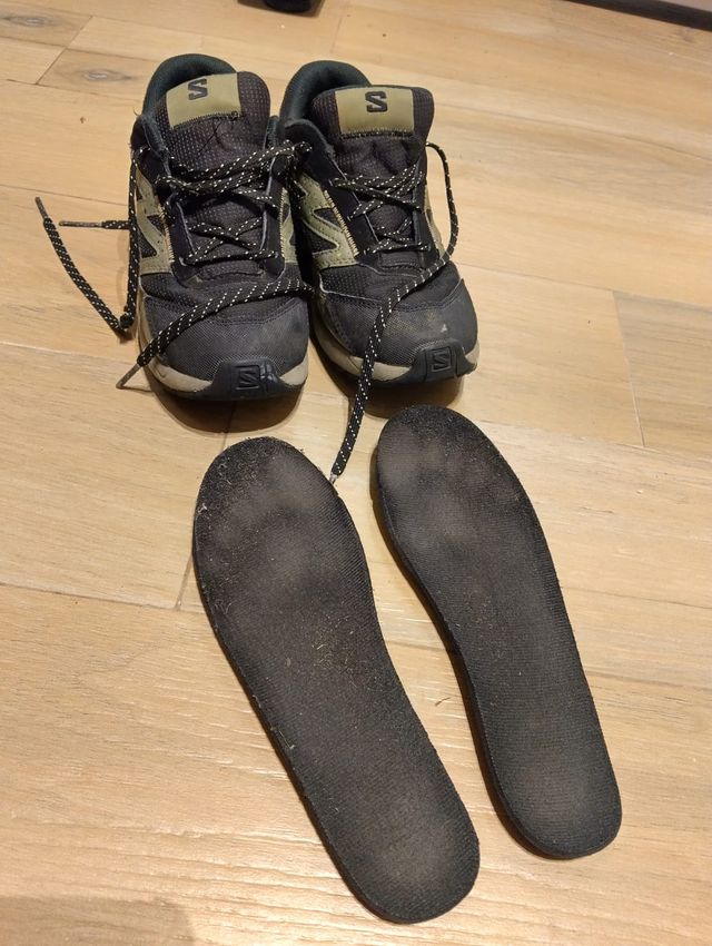 Zapatillas Salomon Trail Niños Outway CSWP J Verde