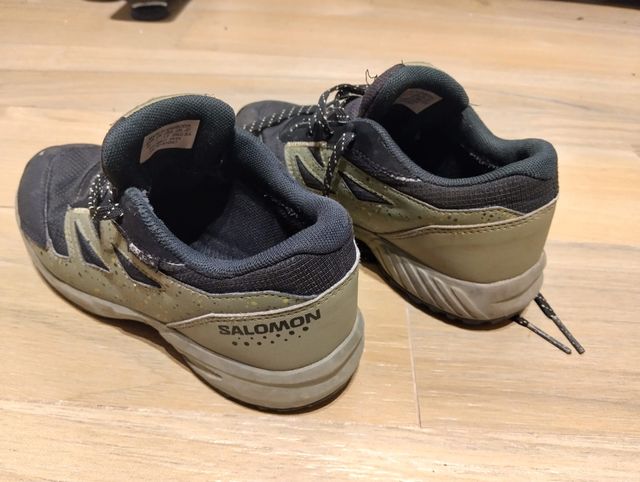 Zapatillas Salomon Trail Niños Outway CSWP J Verde