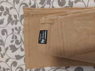 Calças Rep Womam Bege Tamanho 34