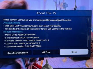 Smart TV Samsung QLED 4K 65 QE65Q64BAU