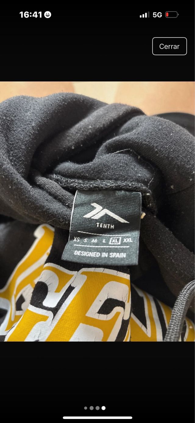 Sudadera Kobe Bryant Legend 24 Negra y Amarilla